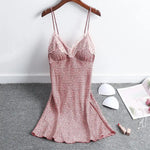 Nuisette blanc en soie - Vignette | My Store