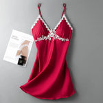 Nuisette blanc en soie - Vignette | My Store