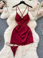 Nuisette dentelle blanche - Vignette | My Store