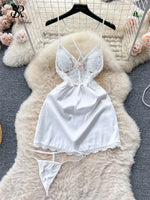 Nuisette dentelle blanche - Vignette | My Store