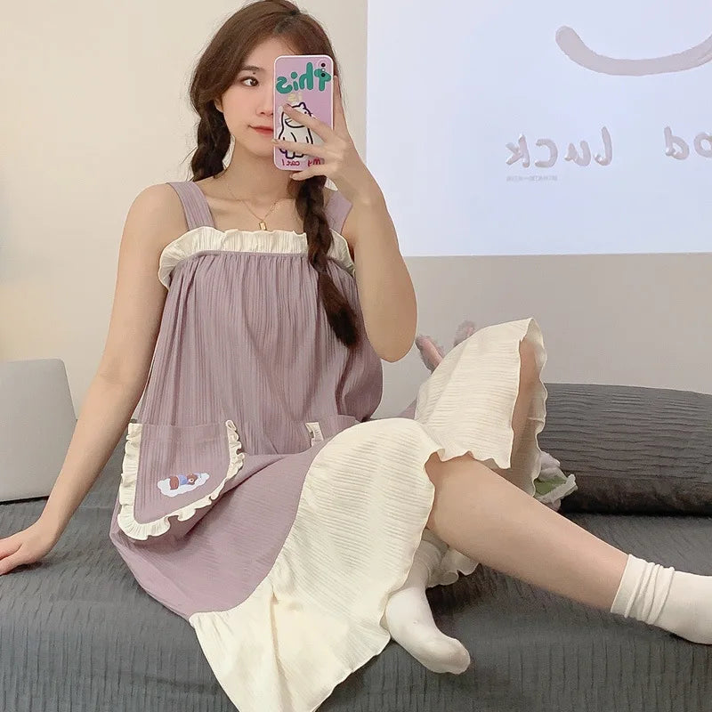 Nuisette beige violet