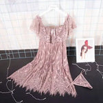 Nuisette dentelle cour - Vignette | My Store