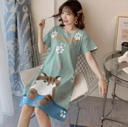 Nuisette vert motif
