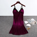 nuisette satin noir - Vignette | My Store