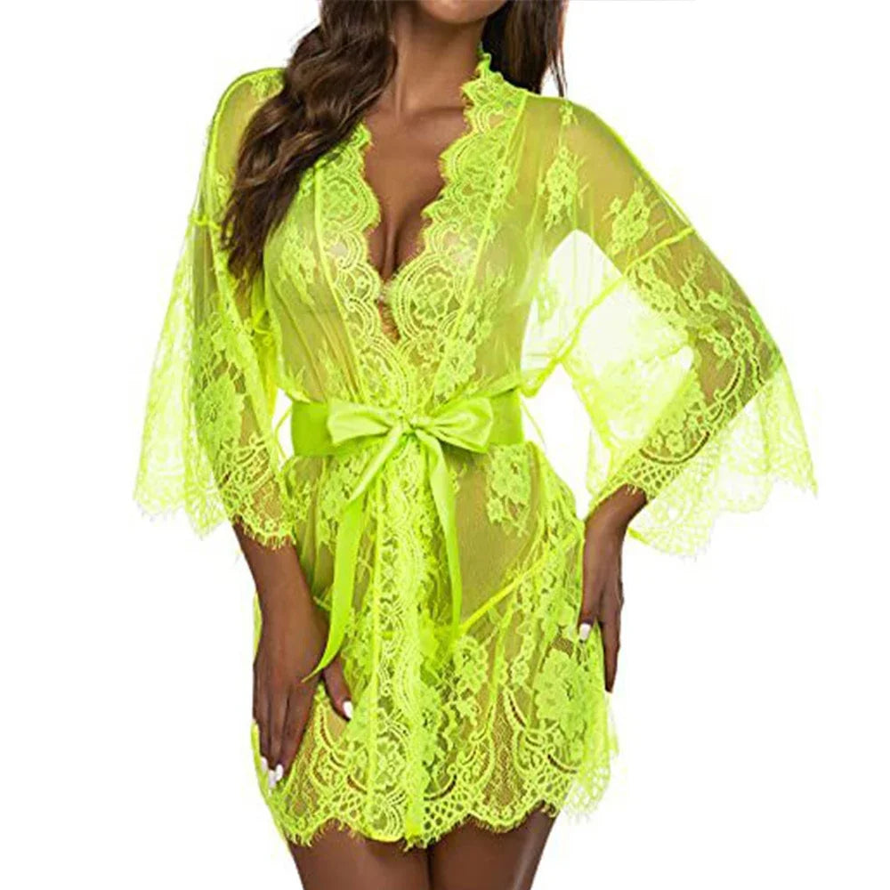 Nuisette verte fluo